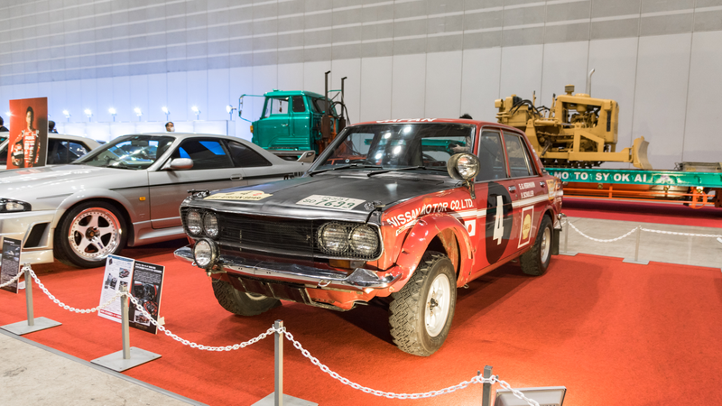 Datsun Bluebird 1600SSS, overall winner of the 1970 African Safari Rally